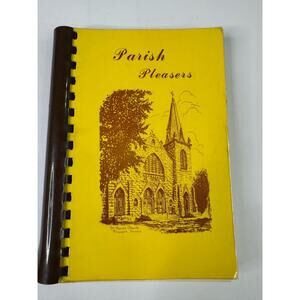Vintage Church Cookbook St. Marys Catholic Church Freeport IL 1984 Midwest